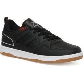 Resim Kinetix Gina Pu Siyah Erkek Günlük Sneaker Spor Ayakkabı 