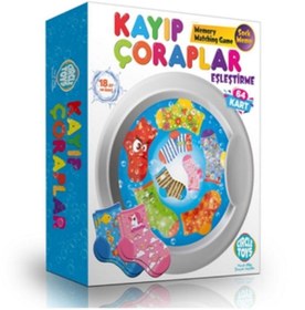 Resim VOOKA Goks Kayıp Çoraplar Eşleştirme 32 Çift Çorap - 18 Ay+ Çocuklar İçin 