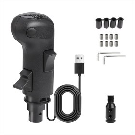 Resim Affute Logitech Için Pc USB Shifter Knob G29 G27 G25 G923 Ithrustmaster TH8A Yüksek Düşük Dişli Simülatör Ats Ets2 Için (Yurt Dışından) 