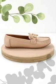 Resim Bambi Nude Kadın Loafer Ayakkabi K01778166509 