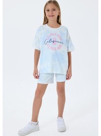 Resim U.s. Polo Assn. Kız Çocuk Mavi Şort Takım Us2514-c-v1 Mavi 