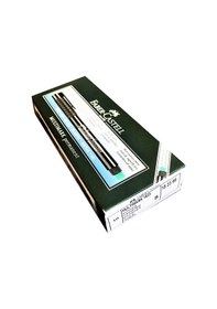 Resim Faber-Castell Permanent Asetat Kalemi Cd Kalemi S Siyah 10 Ad Siyah 