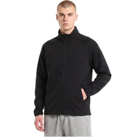 Resim Sportive Elio Full-Zip Erkek Siyah Günlük Stil Eşofman Üstü 26YE0001-SYH 