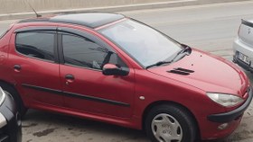 Resim Peugeot 206-4lü Mugen Cam Rüzgarlık Seti 