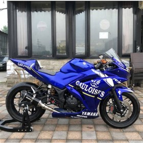 Resim Yamaha R25 Sticker Etiket Modeli 