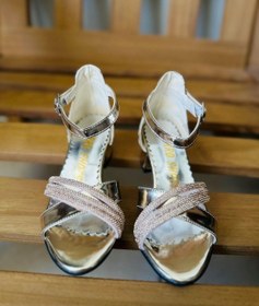 Resim Gala Önü Çapraz Çocuk Topuklu Ayk Gold 