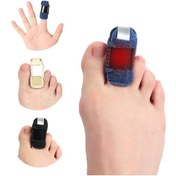 Resim Sones Parmak Ve Ayak Eklem Burkulması Destekli Germe Egzersiz Kemeri Sol Siyah 