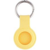 Resim TEKNETSTORE Apple Airtag Uyumlu Anahtarlık Silikon Kılıf Yumuşak Yüzey Premium Yüksek Koruma 