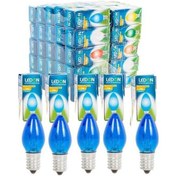 Resim 2 Adet 7w Parfüm Ampul E-14 Mavi Renk 2'li Beyaz Işık E14 Halogen Ampul 7 Watt Yok 