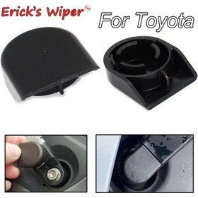 Resim Lasonstiges Erick'in Ön Cam Silecek Kolu Cıvata Kapak Somunu Toyota Tundra Hilux Pickup Yaris Aygo Rav4 Corolla 110 120 