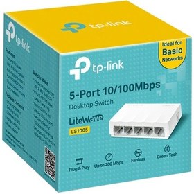 Resim Tp-Link LS1005 5 Port 10 / 100 Mbps Ethernet Switch 