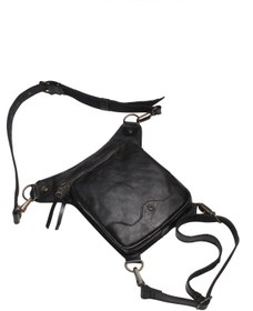Resim Crow'sRoom Deri Bel Ve Bacak Çantası (büyük Model Siyah) Byk000206 