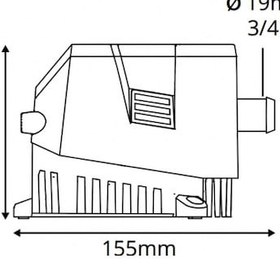 Resim Attwood Sahara Mk2 Otomatik Sintine Pompası 500 GPH 12V 
