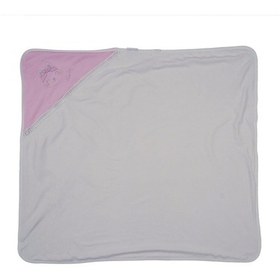 Resim Bebek Battaniye Pembe Başlıklı Soft Dansçı Kedi Kız Bebek Örtüsü Puset Örtüsü Pembe 