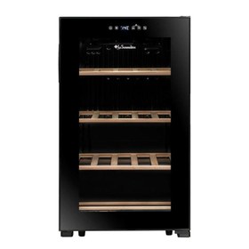 Resim La Sommeliere LS36BLACK Service Solo Şarap Dolabı, 36 Şişe Kapasiteli 