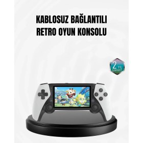 Resim KSB Store 4.3 Inç Ekranlı Retro Oyun Konsolu - 64 GB Hafızalı, Şarjlı ve Multimedya Destekli - Lisinya 