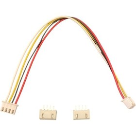 Resim 10 Adet 2.50mm 4 Pin Çift Taraflı Jst Xh Konnektör 20cm Kablolu 