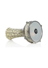 Resim VATAN 142 BEYAZ 2 NO ALÜMİNYUM ÇATLAK BOYALI DARBUKA 