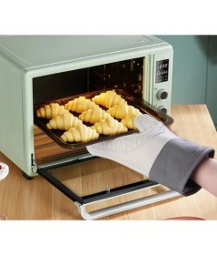 Resim Tp Buğz Isıya Dayanıklı Silikon Fırın Eldiveni 