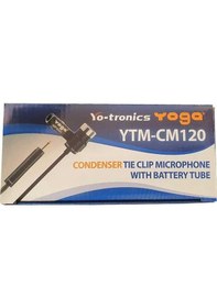 Resim Yoga Ytm-cm120 Kablolu Hassas Kondenser Yaka Mikrofonu 