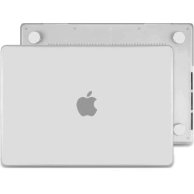 Resim Novstrap Apple Macbook Air 13 Inç A1932-A2179 Uyumlu Sert Mat Frosted Kılıf Anti Fingerprint 