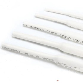 Resim Profisher Polyolefin Isı Shrink Tüp 2:1 Daralan Makaron Boru Çap Ø6,0mm 10 x 1 Metre 