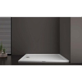 Resim Shower Slimflat Dikdörtgen Duş Teknesi 80X100 Cm 