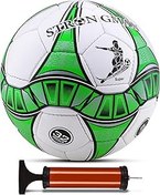Resim Telvesse Futbol Topu El Dikişli Pompalı Set Ultra Dayanıklı Sert Zemin Halı Saha Topu 5 Numara 