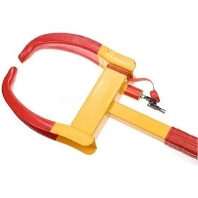 Resim Wsc Römork Ve Çekme Karavan Tekerlek Kilidi Yengeç Tip 