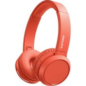 Resim PHILIPS TAH4205RD/00, KIRMIZI, Bluetooth 5.0, Kablosuz, Bas Arttırma Düğmesi, Yastıklı Kafa Bandı, 29saat Oynatma Süresi, 10mt Algılama Mesafesi, Microfonlu Kulak Üstü Kulaklık 