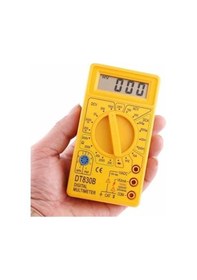 Resim Real Özs Dıgıtal Multımetre Dt-830b Akım Ölçer Özs 