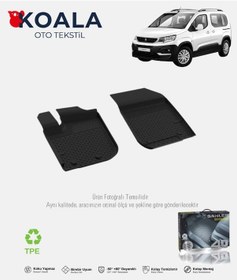 Resim Peugeot Rifter Ön İki 2019 Ve Sonrası Sahler 4,5d Oto Paspas 