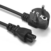 Resim BK Teknoloji Notebook Şarj Adaptörü 3lü Yonca Power Güç Kablosu - 1.5 Metre 
