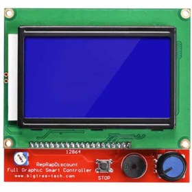 Resim Robotistan RepRap Ramps 1.4 Uyumlu 128x64 Grafik GLCD Ekran Kiti - Full Graphic Smart 