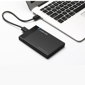 Resim Ugreen Us221 Hdd Muhafaza 2,5 İnç Sata - Usb 3.0 Ssd Adaptörü Sabit Disk Sürücüsü Kutusu Harici Hdd Kutusu, Destek Uasp Protokolü 