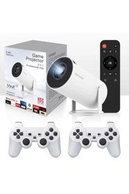 Resim vooka Projeksiyon Cihazı 4K Projektör+Oyun 2in1 Pro Projektör 