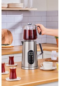 Resim Karaca Cool Touch 1503 Dijital Çift Cidarlı Çay Makinesi 