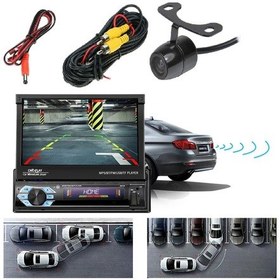 Resim Exvol İndash 7 İnc Double Teyp 3 Usb'li Dokumatik 1080p+kamera 