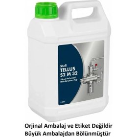 Resim Açık-Shell Tellus S2 M 32 Hidrolik Yağ - 5 Litre 