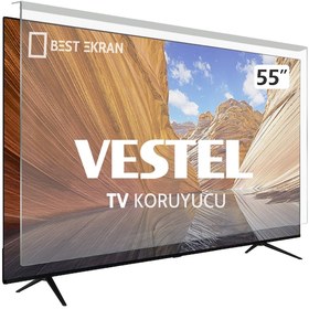 Resim Bestekran Vestel Uyumlu 55UA9300 TV EKRAN KORUYUCU - Vestel Uyumlu 55" inç 139 cm Ekran Koruyucu 