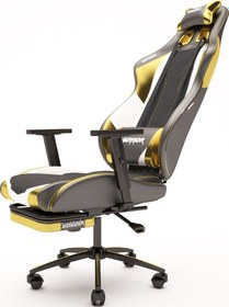 Resim Warrior Scorpion Oyuncu Koltuğu - Gold - Ayak Uzatmalı Bilgisayar Sandalyesi - 1575C1201 