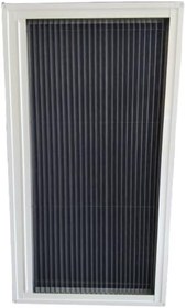 Resim CNR Plise Kapı ve Pencere Sinekliği (Maun (RAL8016), En 50-70 cm Boy 100-120 cm) 