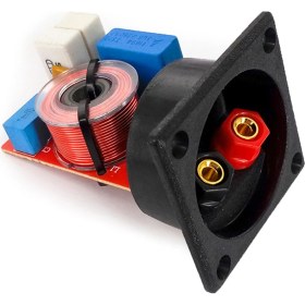 Resim Spibicyy 80W 2 Yollu Hi-Fi Hoparlör Frekans Bölücü Geçiş Filtreleri Bağlantı Kutusu ile (Yurt Dışından) 