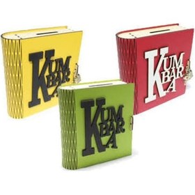 Resim Kitap Görünümlü Ahşap Kumbara (318660551) 