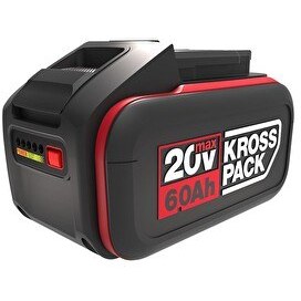Resim Kress KAB24 20Volt 6.0Ah Li-ion Kross Pack Profesyonel Yedek Akü 