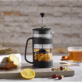 Resim 400 Ml Barista French Press Kahve Ve Bitki Çayı Demleyici Siyah 