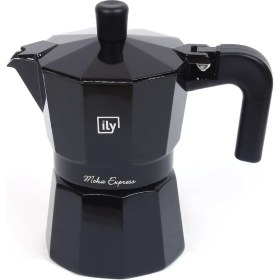 Resim PremiumPort Kahve Demleme Seti, Siyah, 150 Ml, 3 Cup Durnes Moka Pot 