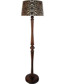 Resim Masif Ayak,Leopar Desen Lambader,Abajur,Köşe Aydınlatması 