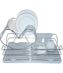 Resim Tabaklık Bulaşıklık 2 Katlı Kalpli 