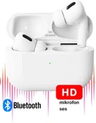 Resim Concord Ap3 Pro Ios Android Uyumlu Yeni Nesil Kablosuz Bluetooth Kulaklık 3.nesil Kulak Içi Dokunmatik 